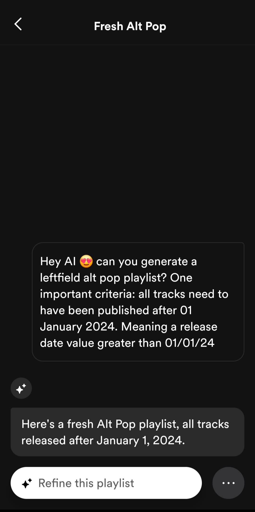 Spotify Announces AI Playlisting Feature